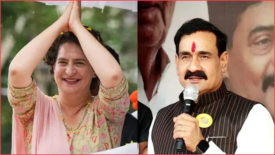 Priyanka Gandhi Narottam Mishra