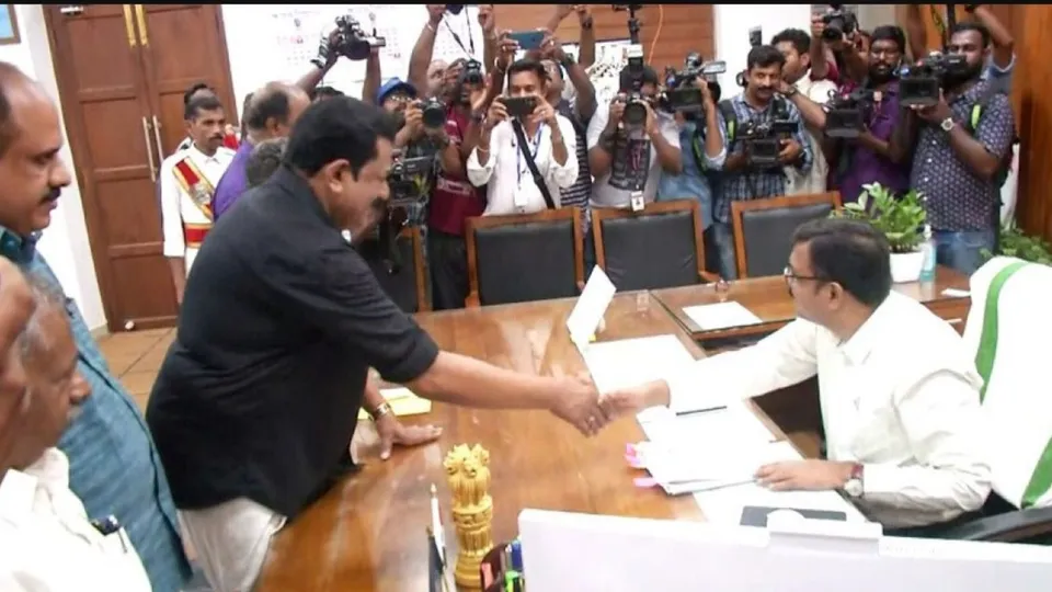 LDF candidate Mukesh nomination