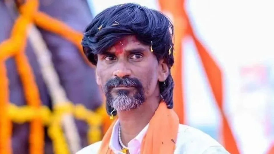 Maratha reservation activist Manoj Jarange Patil (File image)