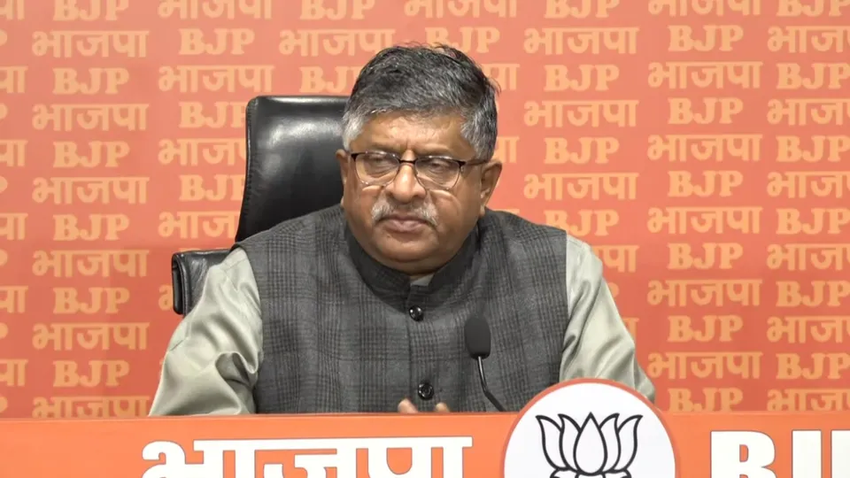 Sandeshkhali Ravi Shankar Prasad