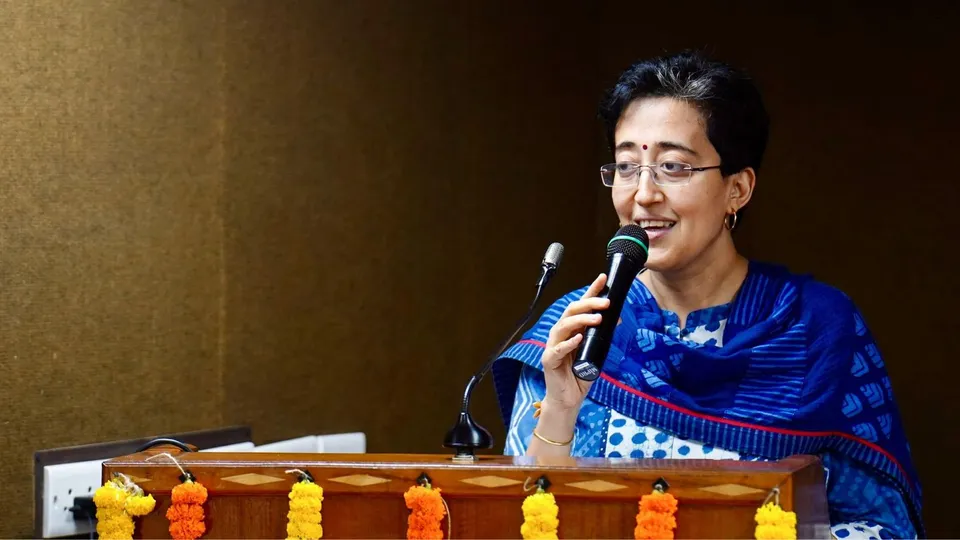 Delhi Law Minister Atishi (File image)
