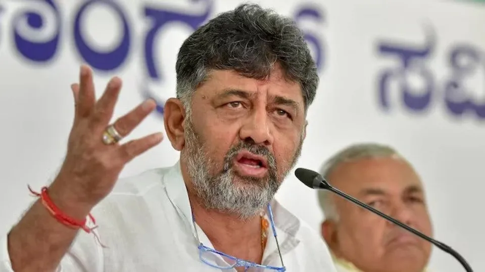 D K Shivakumar Press