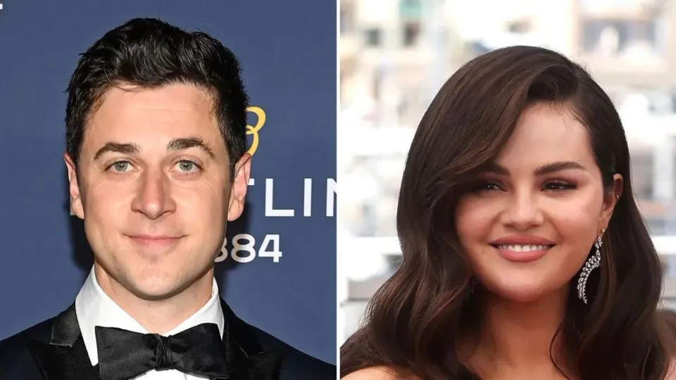 David Henrie and Selena Gomez
