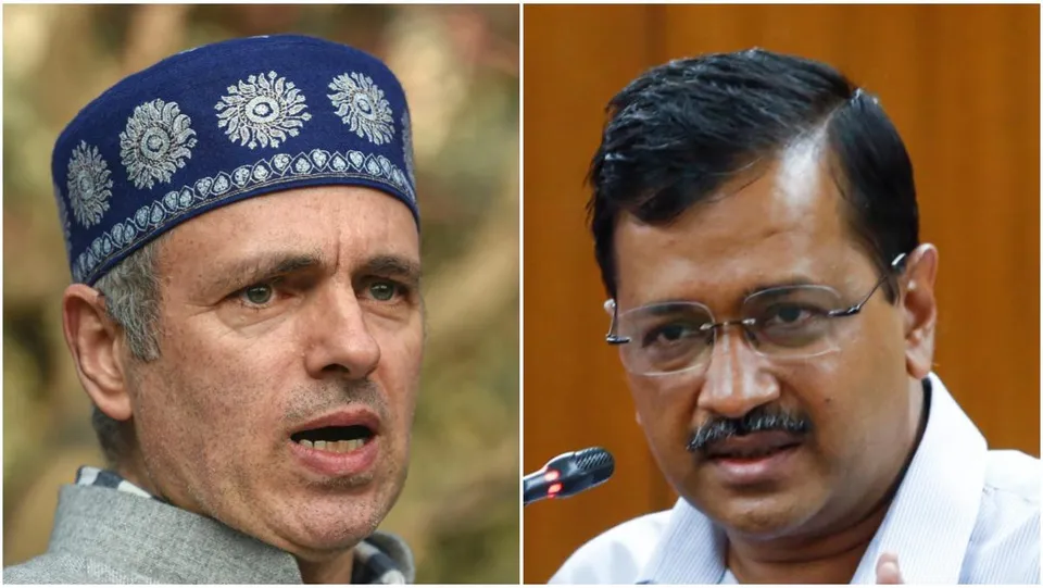 Omar Abdullah Arvind Kejriwal