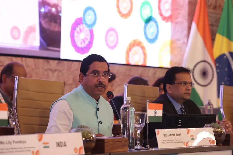 Pralhad Joshi G20 Hampi