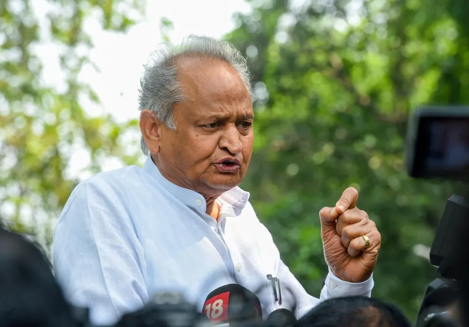  Rajasthan Chief Minister Ashok Gehlot (File image)
