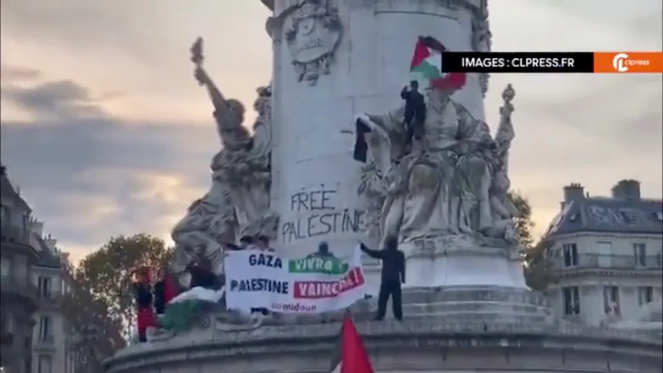 Pro-Palestine protests in Paris