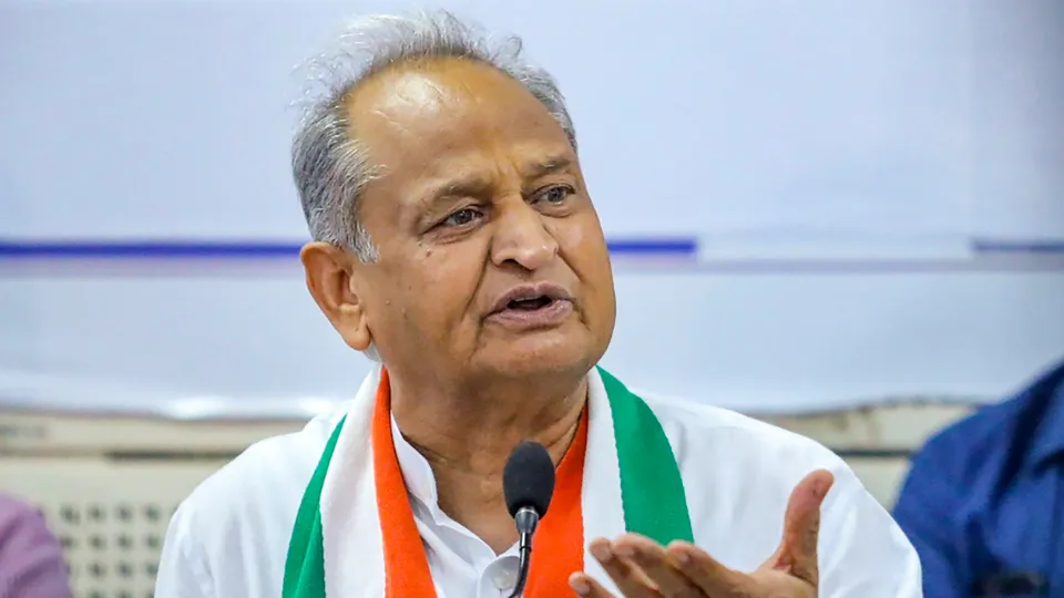  Rajasthan Chief Minister Ashok Gehlot (File image)