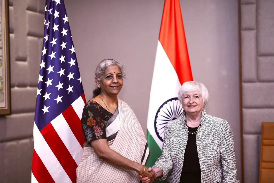 Nirmala Sitharaman Janet yellen