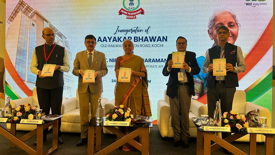 Nirmala Sitharaman Kochi income Tax