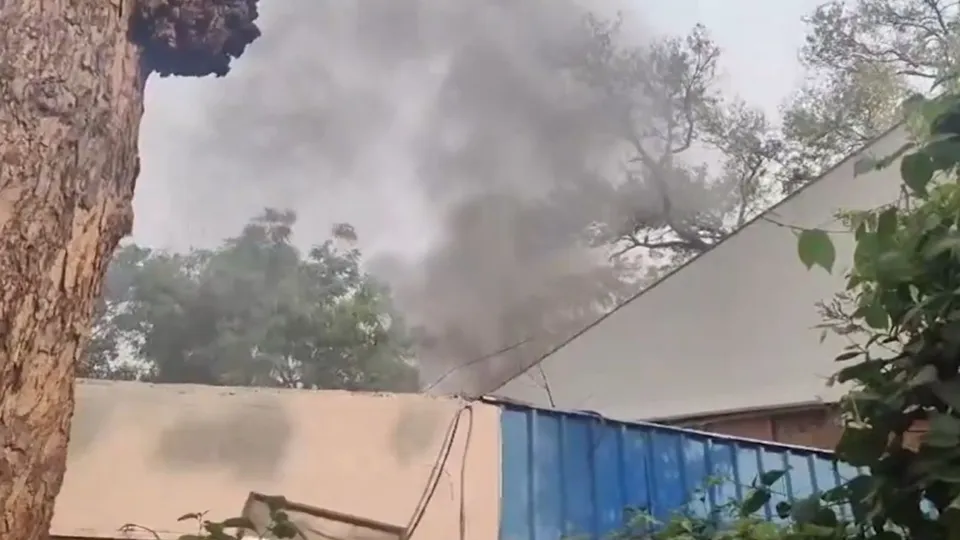 Delhi BJP office fire