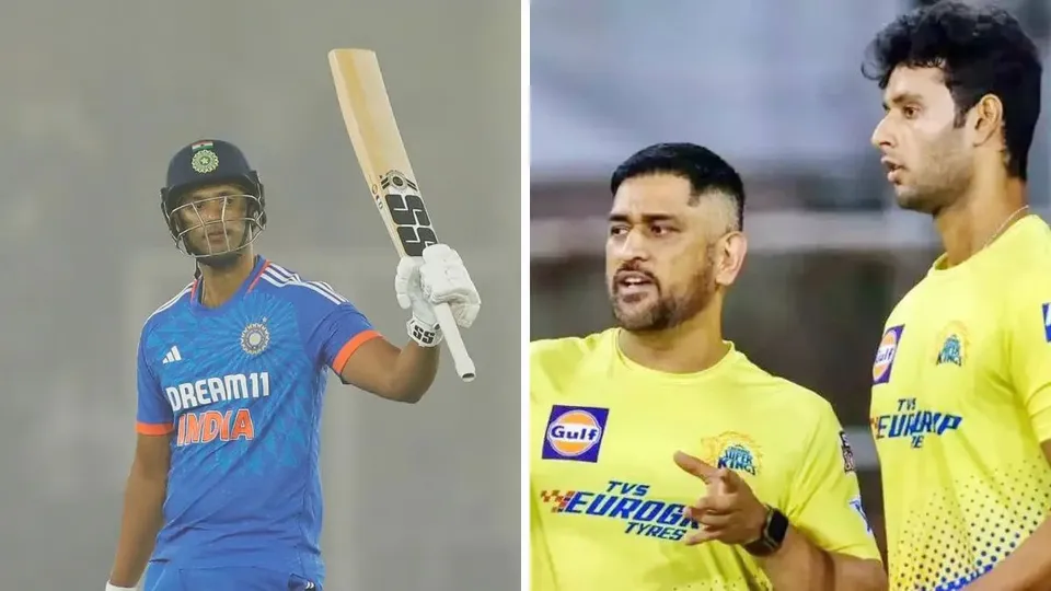 Shivam Dube MS Dhoni