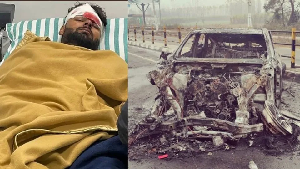 Rishabh Pant Road Car accident
