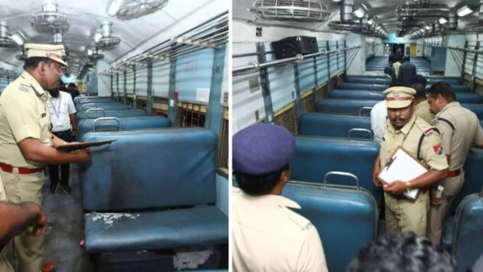 Kerala train fire Kozhikode