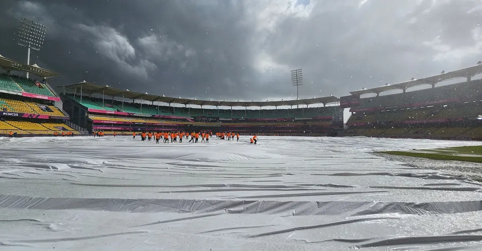 India vs England Guwahati stadium rain