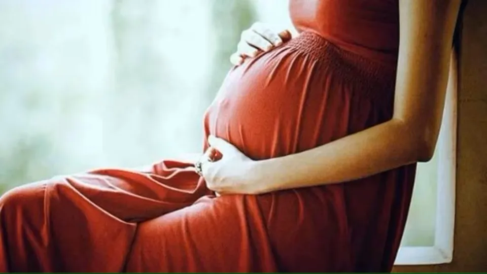 Pregnant woman belly