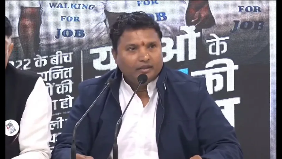 Srinivas BV IYC Lok Sabha Polls