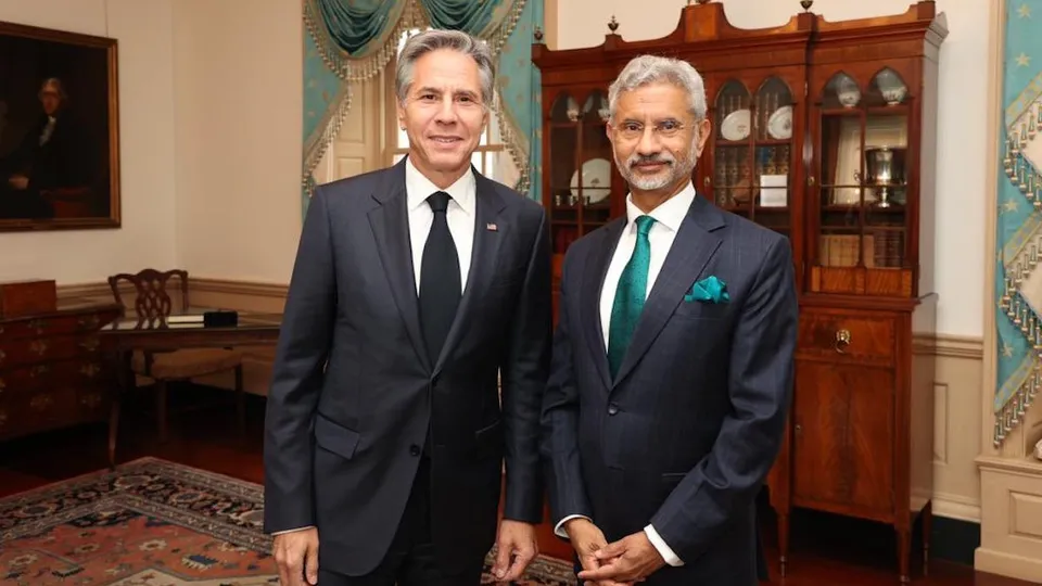 Antony Blinken and S Jaishankar