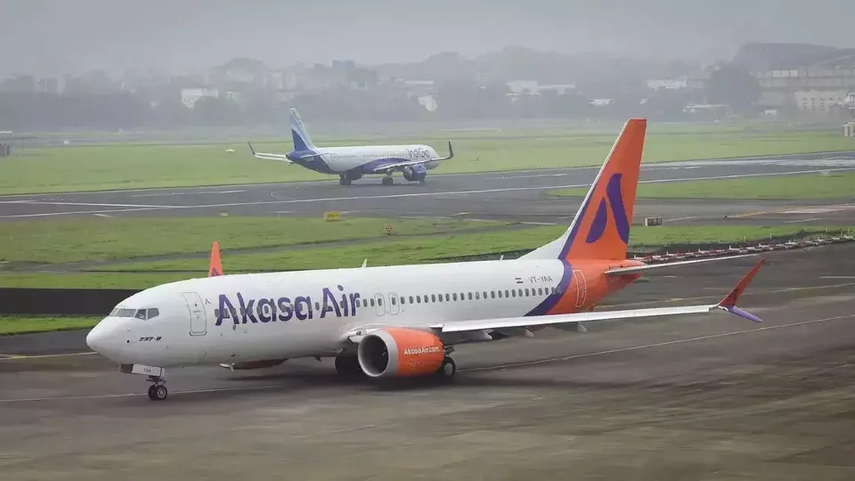 Akasa Air Flight Airline Aircraft