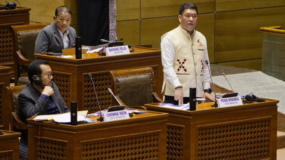 Pema Khandu IN Arunachal pradesh assembly.jpg