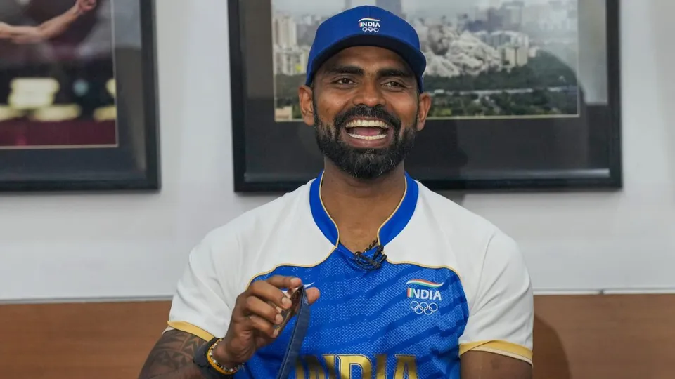 Indian hockey star P R Sreejesh