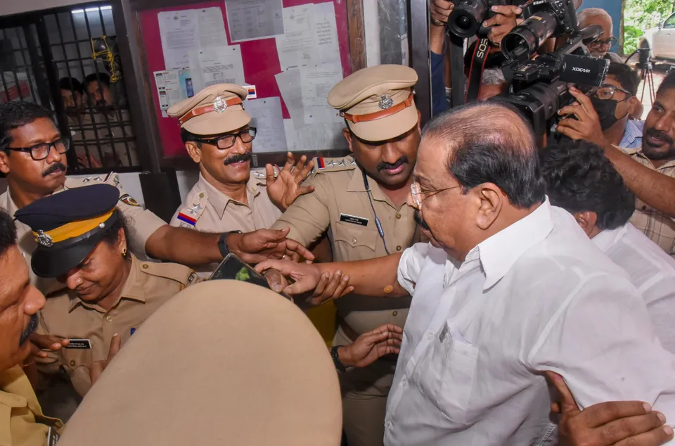 Kerala Pradesh Congress Committee (KPCC) President K. Sudhakaran