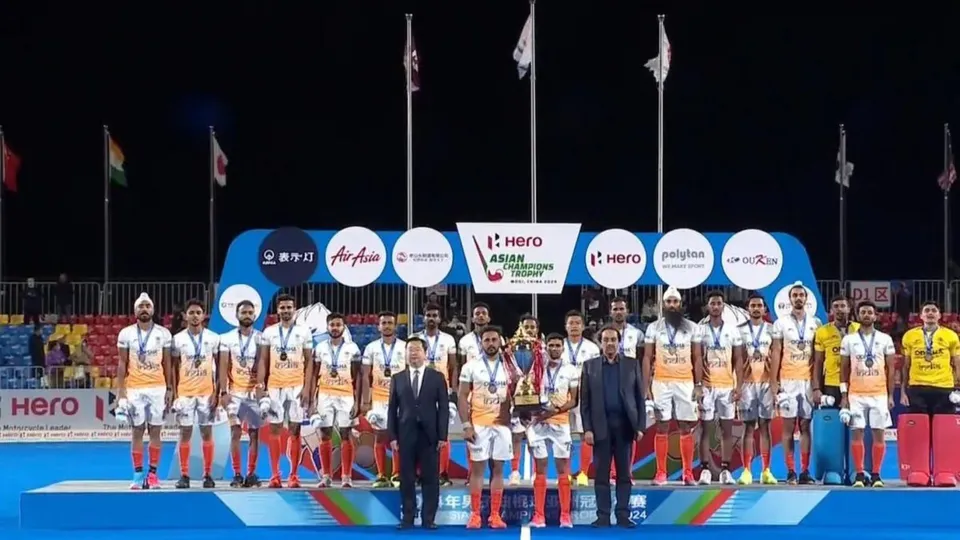 Asian Champions Trophy Indian Hockey Team