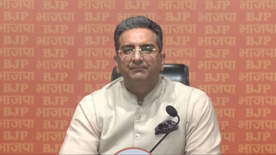 BJP National Spokesperson Gaurav Bhatia at party HQ, in New Delhi