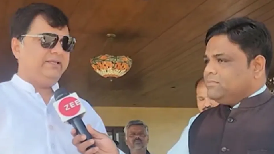 Gujarat Bharatiya Janata Party (BJP) MLA Ketan Inamdar talking about his resignation from the state assembly 