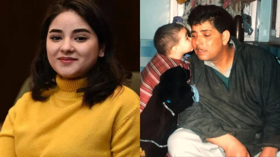 Zaira Wasim's father dies