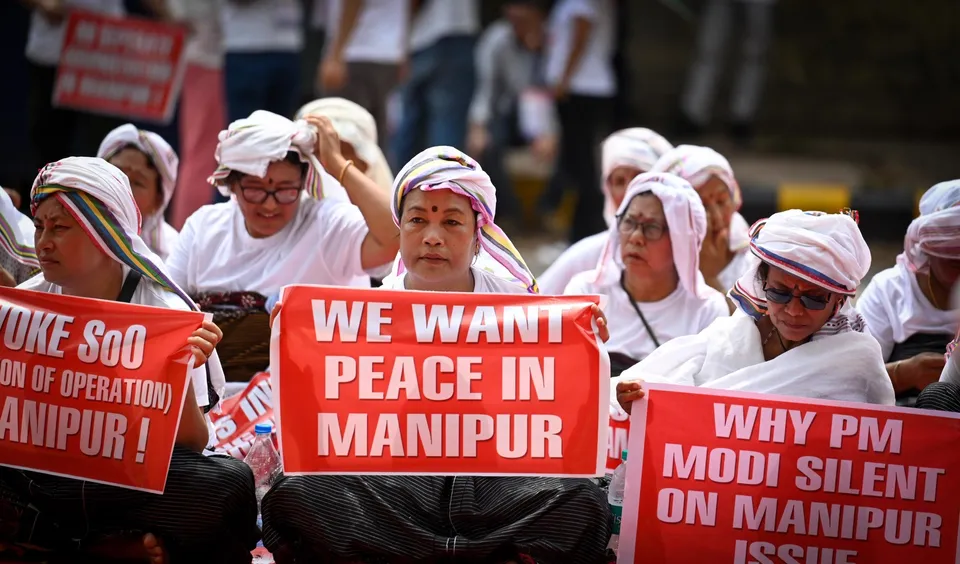 Manipur issue in Parliament