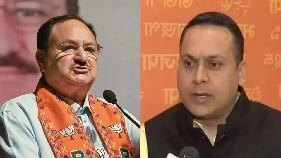 J P Nadda Amit Malviya