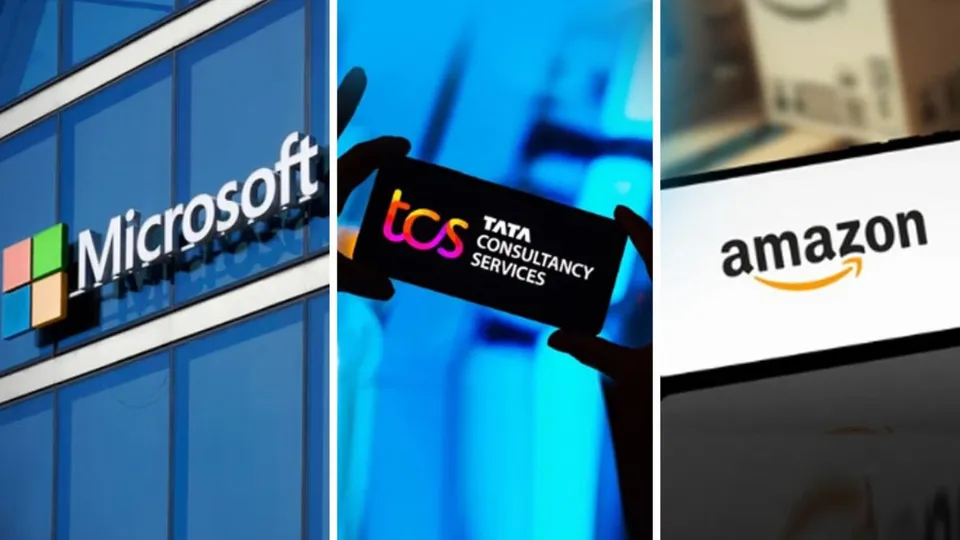 Microsoft, TCS and Amazon