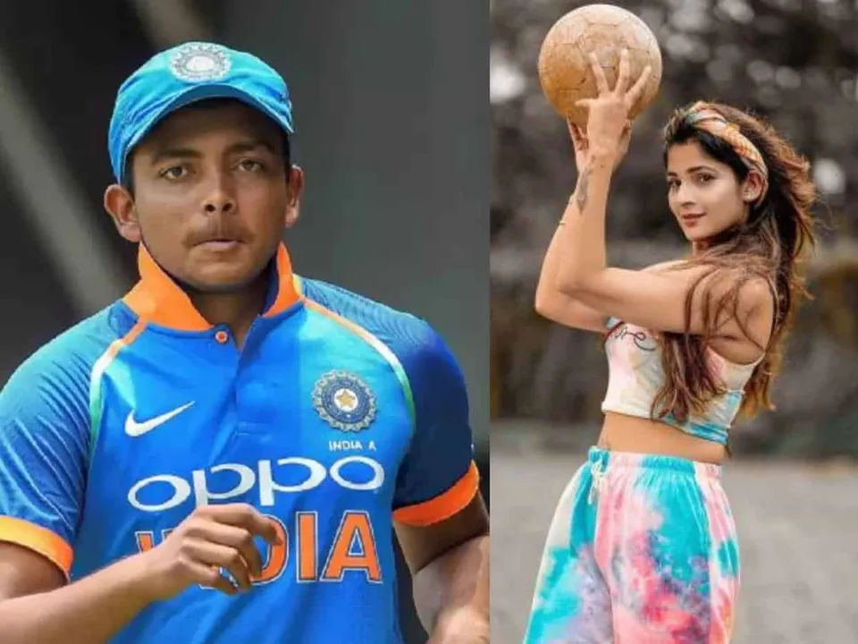 Prithvi-Shaw-Sapna-Gill