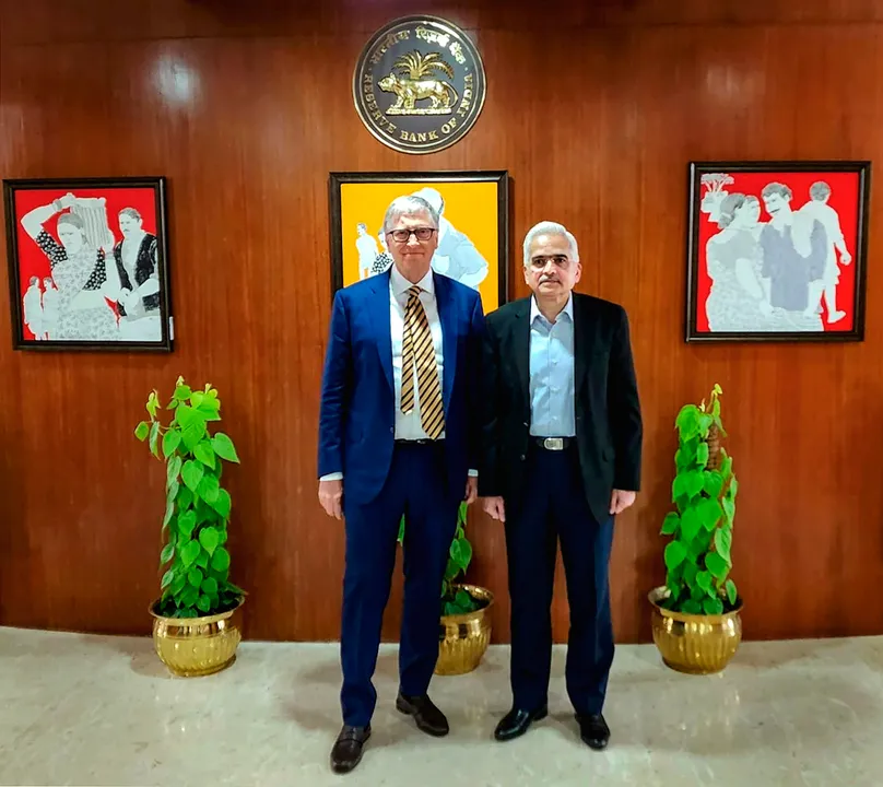 Bill Gates meets RBI Governor
