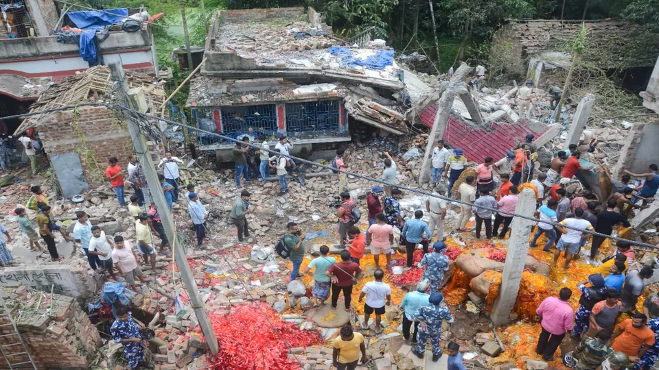 firecracker factory blast