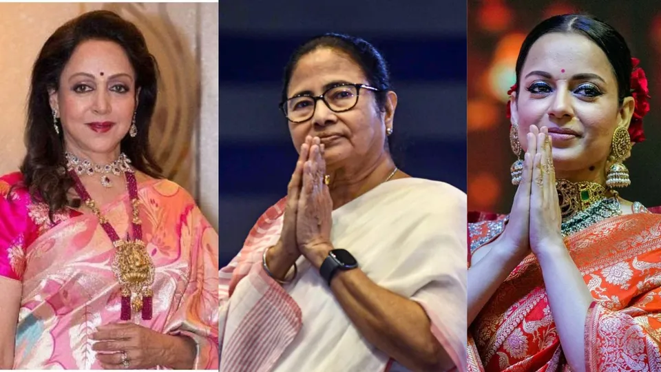 Hema Malini Mamata Banerjee Kangana Ranaut