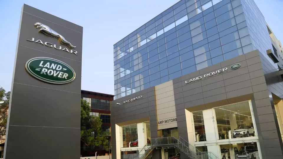 Jaguar Land Rover showroom