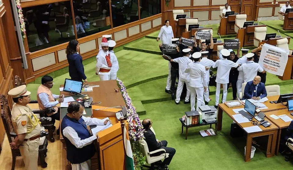 Goa Assembly Mahadayi Governor
