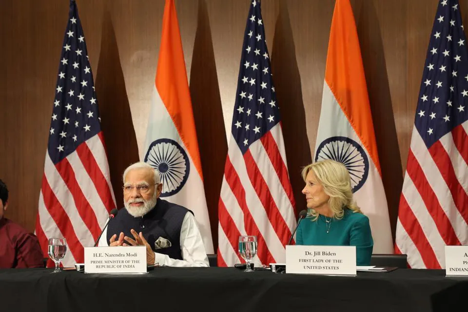 Narendra modi Jill Biden.jpg