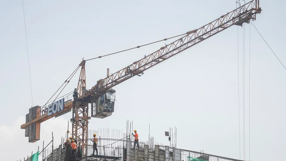 Construction site Real estate Construction workers