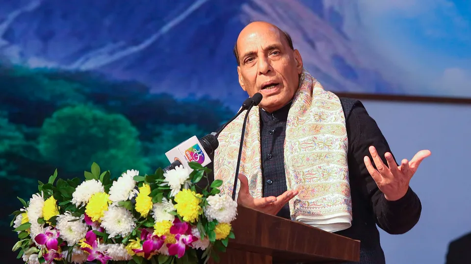 Union Defence Minister Rajnath Singh