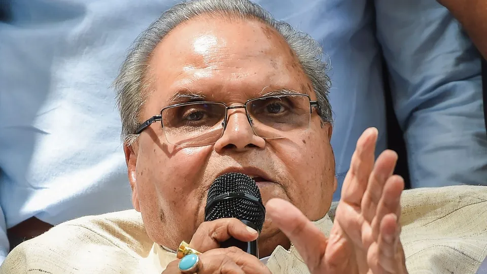 Former J&K governor Satya Pal Malik (File image)