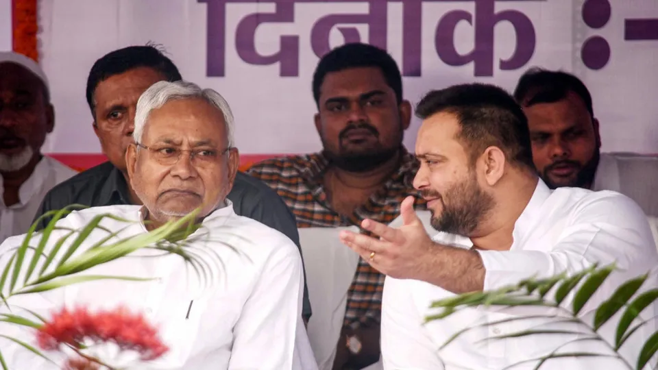 Nitish Kumar Tejashwi Yadav Bihar