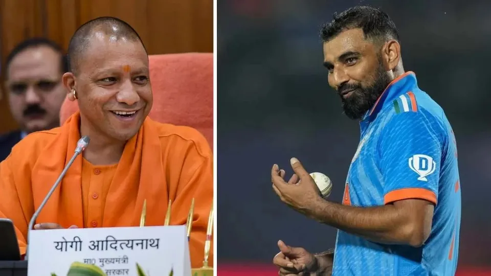 Yogi Adityanath Mohammed Shami