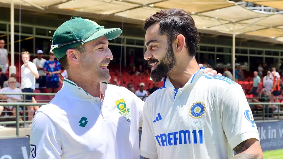 Dean Elgar Virat Kohli