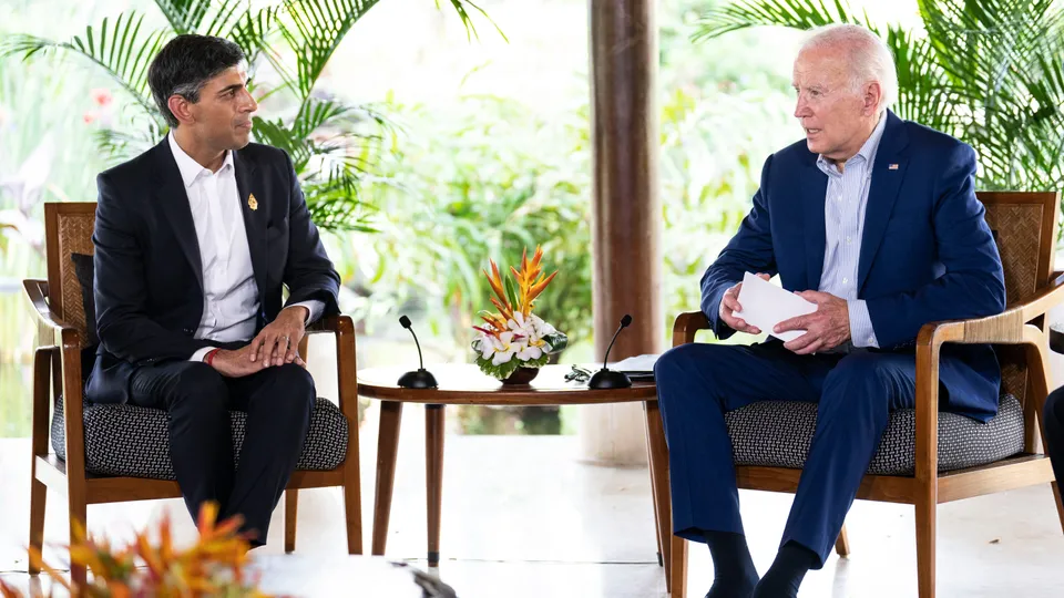 Joe Biden Rishi Sunak