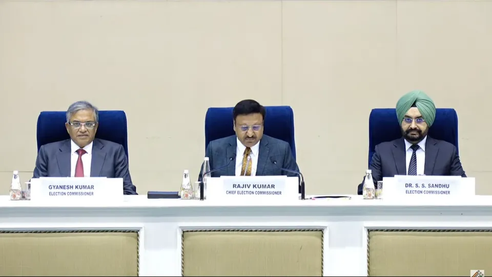 Gyanesh Kumar, Rajiv Kumar and S S Sandhu