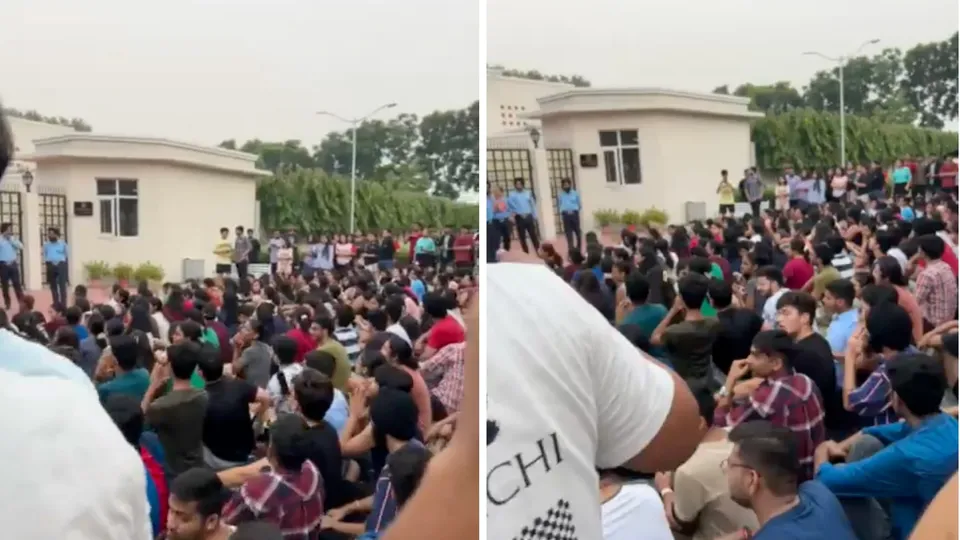 RGNUL Patiala protest