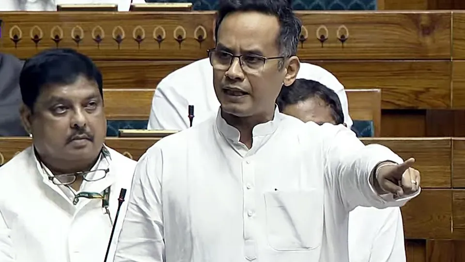 Congress MP Gaurav Gogoi